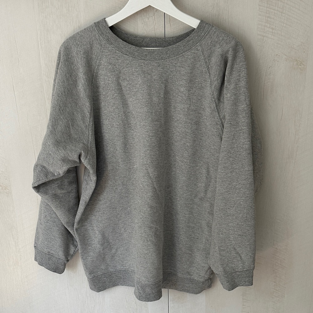 Na Nin • Gray Cotton Sweatshirt Size XL